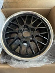 17" Cray Manta 17X9.0 Gloss Black W/mirror Cut Lip For Corvette. See Description. Fixed Price $250.00.