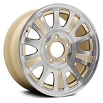 Ford F-150 Heritage 04 10 Alloy Factory Wheel-slot Tan Machined Face. Fixed Price $284.01.