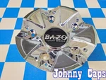 Bazo Wheels # C513501CAP-B501 Custom Chrome Center 33 (qty. 1). Fixed Price $74.68.