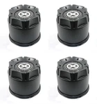 4 Atx Series M-black Wheel Center Hub Caps For 5/6LUG XD300 Pulley XD301 Turbine. Fixed Price $83.90.
