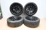 Bmw E82 E88 E92 1/3 Series 18" Alzor Staggered Style 030 Wheel Rim W/tire Set. Fixed Price $1499.99.