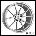 22" Vertini RF1.2 Silver Concave Wheels Rims Fits Porsche Panamera Turbo. Fixed Price $2300.00.