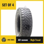 Set Of (4) Used Lt 265/70R17 Cooper Discoverer S/t Maxx 121/118Q 9-10/32. Fixed Price $348.02.