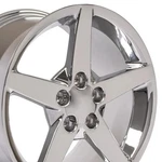 Oe Wheels CV06A-18095-5475-58C 18" Replica Fits Chevrolet Corvette C6 Chrome. Fixed Price $277.99.