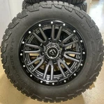 20X10 Fuel D680 Gray Rebel Wheels 35" Rbp At Rt Tires 6X5.5 19+ Dodge Ram 1500. Fixed Price $3039.05.