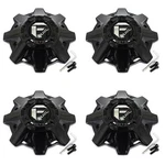 Fuel Off-roads Black Center Caps For 8L D554 Full Blown D555 Ambush. Fixed Price $128.99.