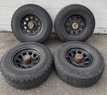 Set Of 4- American Racing AR767 16X7 Factory Black Wheels 6X5.5/ 6X139.7 Used. Fixed Price $395.00.