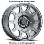 Method Race Wheels MR50278012838-2 Rally 17"X8" Titanium. Fixed Price $314.00.