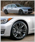 Infiniti Premium Select Wheel. Factory Oem 20X9 Nissan Enkei. M37 M56 Q70L. Fixed Price $950.00.