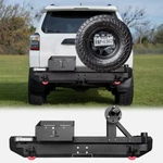 Rear Bumper With Spare Tire Bracket & Fuel Tank For 2015-2024 Toyota Runner. Fixed Price $639.00.