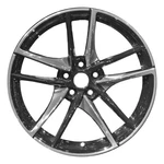 19X9 Double Spoke Front Alloy Wheel Polished & Painted Black 560-75256B. Fixed Price $365.89.
