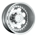 19.5" Vision 181 Heavy Hauler Machined Rear Duallie Wheel 19.5X6.75 8X210 -143MM. Fixed Price $207.69.