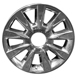 17X7.5 9 Spoke New Aluminum Wheel; Replica Cladded Chrome 560-03804. Fixed Price $404.89.