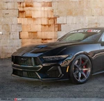 20'' Project 6GR Seven Spoke Black Staggered Concave Wheels Ford Mustang S650. Fixed Price $2260.00.