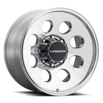 17" Vision 56 Midway Polished 17X9 Wheel 8X170 -12MM Lifted Offroad Truck Rim. Fixed Price $269.98.