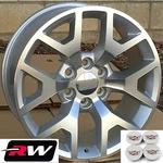 20 X9" Inch Cadillac Escalade Oem Specs Honeycomb Wheels Machined Silver Rims. Fixed Price $1249.00.