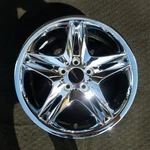 Bmw Chrome X5 Oem Wheel 18" 2001-2006 Original Alloy Factory Rim 59332. Fixed Price $176.10.