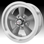 4/AMERICAN Racing Vintage VN105D Torq Thrust Gray Machined 15X6 5X4.5 4MM. Fixed Price $768.00.