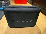 Tesla Tire Repair Kit Inflator, New With Sealant, Compressor And Storage Bag. Fixed Price $88.00.