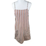 Nwt Billabong Straight Round Striped Sun Mini Tank Dress Size Medium. Fixed Price $25.00.