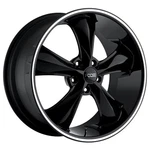Foose Legend F104 Rim 17X7 5X120.65 Offset Black Milled (quantity 1). Fixed Price $327.00.