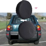 16" Spare Tire Tyre Wheel Cover Heavy Duty Vinyl Black For Toyota RAV4 1996-2021. Fixed Price $22.38.