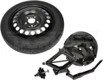 Spare Tire Kit 17" With Jack For 12-17 Regal Lacrosse Malibu Wheel Donut. Fixed Price $367.40.