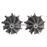 Twin Turbo Turbine Wheel Fits For Toyota 1JZ-GTE CT12A 17201-46010(42/51.7/9B). Fixed Price $187.58.