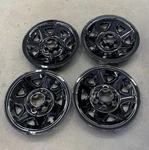 Pacrim 17" Black Wheel Skin For Chevy Silverado 1500, Gmc Sierra Set Of 4. Fixed Price $75.00.