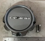 Vision Wheels Gunmetal Rim Hub Cover Center Cap Lug C353-5V C353GM-5V. Fixed Price $49.00.