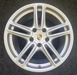Porsche Panamera Turbo 2010-2013 Factory Oem Rear Wheel 19"X10" Alloy Silver Rim. Fixed Price $204.00.