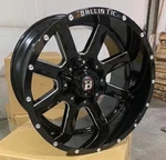 Ballistic Rage 22X12 Black & Milled *single Wheel* 6-135 6-139.7 -50MM Et. Fixed Price $499.00.