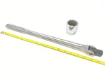 Vintage Craftsman Vvu 4431 3/4" Drive 18 Breaker Bar Usa Made & 1-1/2" Socket. Fixed Price $62.50.