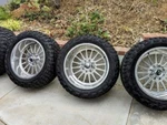 (4) Fuel Forged FF119 Cipher 24" Wheels & Like-new Toyo Tires 37.5X13.5 50R24LT. Fixed Price $5499.99.