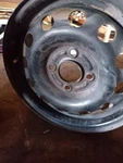 Wheel 14X5-1/2 Steel Fits 00-04 Focus 119766. Fixed Price $59.50.