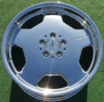 Factory Mercedes Benz Chrome Wheels Oem Monoblock Amg Set 4 SL500 SL600 18 Inch. Fixed Price $3999.00.