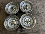 1971-1995 Chevy Van 1973-1991 Square Truck Restored 15X6.5 Rally Wheels 5X5"LUGS. Fixed Price $799.99.