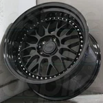 19" Esr SR01 Gloss Black Wheels 19X10.5 +22 5X120 Deep Dish Rims Set 4. Fixed Price $1352.00.