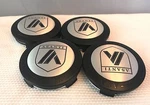 Asanti Black Label Wheel Center Set Of 4 Pn: N-abl, Ablcap-bk. Fixed Price $79.20.