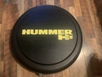 Hummer H3 Rear Spare Tire Wheel Cover Carrier Hard Yellow 06-10. Fixed Price $219.99.