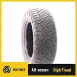 Used 275/65R18 Nitto Ridge Grappler 116T - 10/32. Fixed Price $108.96.