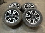 Set Of 4 Used 20" '07-'21 Toyota Tundra 75159 Wheels 275/55R20 Bridgestone Hl Lt. Fixed Price $1295.00.