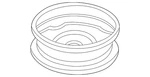 Genuine Honda Wheel Spare 42700-S01-A34 Oem. Fixed Price $83.19.