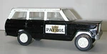 Vintage Tonka 1960'S Steel Highway Patrol Jeep Toy Car. Fixed Price $125.00.