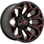 Fuel Off-road D78718902645 Assault Wheel; Matte Black Red Milled. Fixed Price $237.00.