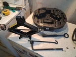 2014-2025 ? Kia Soul SK3 Spare Wheel Jack Lift W/ Tools & Holder Storage Box Oem. Fixed Price $95.00.