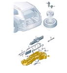 New Volkswagen Teramont Luggage Tool Kit Bag 3QF012115 Original No Duty. Fixed Price $58.14.