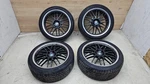 Bmw Beyern Mesh In Gloss Black Wheel Rims With Tires Set Of 4 20X8.5J 20" 5X120. Fixed Price $2249.49.