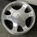 99 01 Ford Mustang Oem Wheel Rim Chrome 15" 15X7 3304 XR331007KA XR331007HA. Fixed Price $225.00.