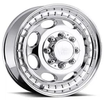 19.5X6.75 Vision 181H Hauler Duallie Chrome Front Wheel 8X6.5 (102MM). Fixed Price $291.67.